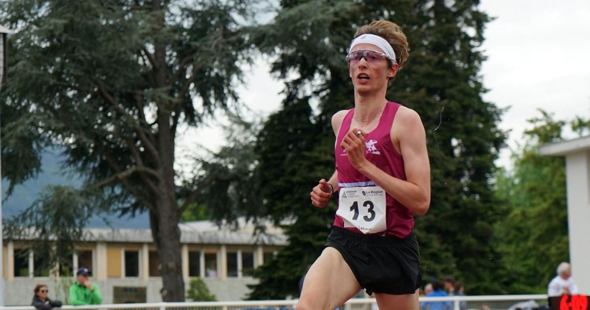 Julien Rebeck, fondeur du CSBJ Athlétisme, aux Jeux Méditerranéens 2026 à Tarente