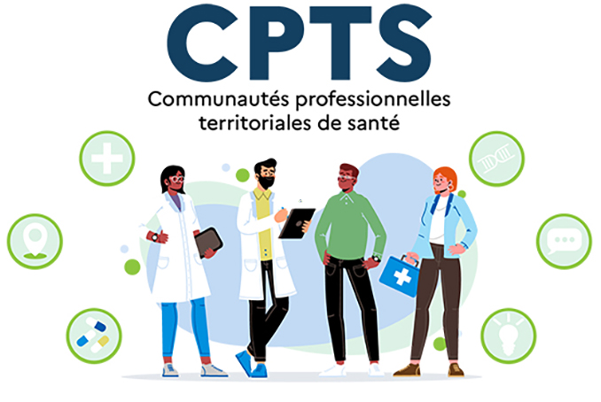Professionnels de santé réunis au sein d'une CPTS, partenaire de la Maison Sport Santé du CSBJ Athlétisme